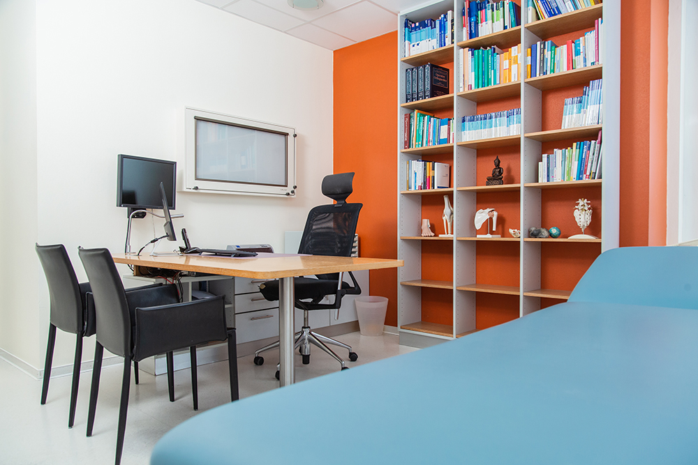 Orthopädie Stuttgart-Bad Cannstatt - Schulz - Behandlungszimmer der Praxis